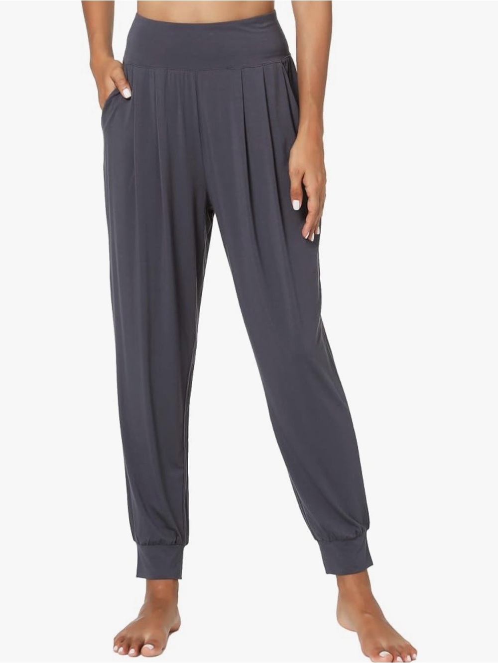NWT Dibaolong Easy Fit Relaxed Jogger Pants in Charcoal